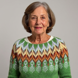 Svea – Chevronový Pletený Svetr