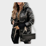 Klara – Metalická Prošívaná Bunda