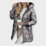 Klara – Metalická Prošívaná Bunda