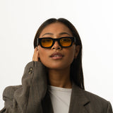 Pavel – Urbaní Černé Brýle se Žlutými Čočkami