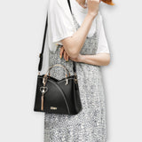 Míša - Ručně vyrobená lesklá taška